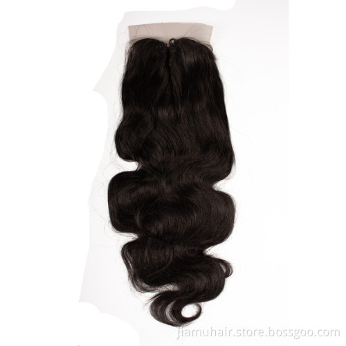 Yaki Straight Natural Hair Extension Synthetic Weaving Hair Bundles With Closure Body Wave Hair